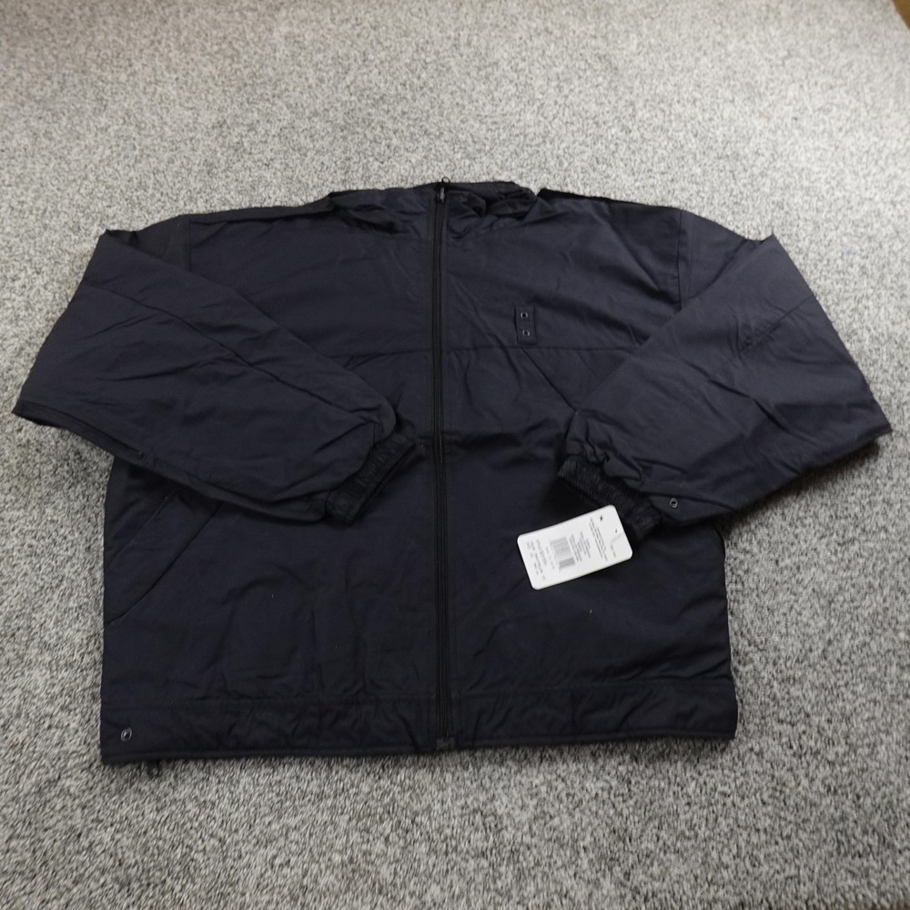 NEW Spiewak Jacket Mens 2XL Blue Yellow Hi Vis Reversible Full Zip Bomber Coat - Picture 2 of 11